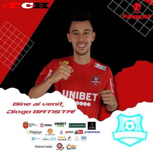 Superliga: Mijlocaşul portughez Diogo Batista a semnat cu FC Hermannstadt