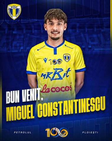 Superliga: Mijlocaşul Miguel Estefano Constantinescu a semnat cu Petrolul Ploieşti