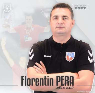 Handbal feminin: Selecţionerul Florentin Pera, anunţat oficial ca antrenor la SCM Rm. Vâlcea