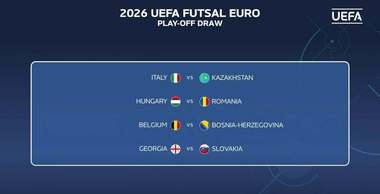 Futsal: Naţionala României va evolua cu Ungaria, în barajul de calificare pentru CE-2026