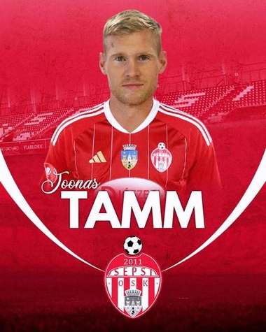 Liga 2: Sepsi OSK l-a transferat pe estonul Joonas Tamm. Acesta a evoluat şi la FCSB
