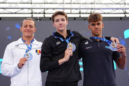 CE înot juniori: Robert Badea – medalie de argint la 200 m mixt  