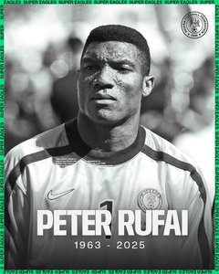 Peter Rufai, portar emblematic al Nigeriei, a încetat din viaţă