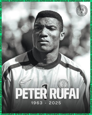 Peter Rufai, portar emblematic al Nigeriei, a încetat din viaţă