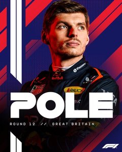 F1: Max Verstappen a terminat primul calificările Marelui Premiu al Marii Britanii