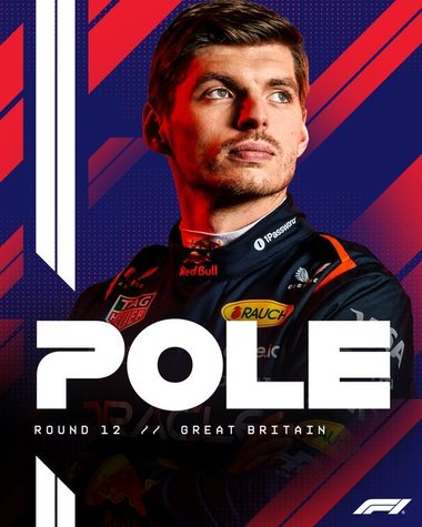 F1: Max Verstappen a terminat primul calificările Marelui Premiu al Marii Britanii