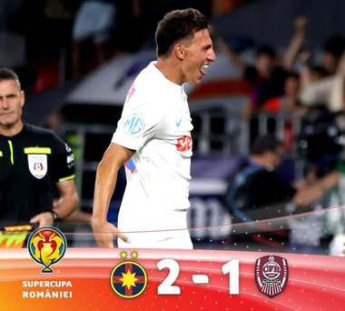 UPDATE - FCSB este supercampioana României. Echipa lui Elias Charalambous a câştigat Supercupa, după 2-1 cu CFR Cluj / Campionii au primit trofeul - VIDEO