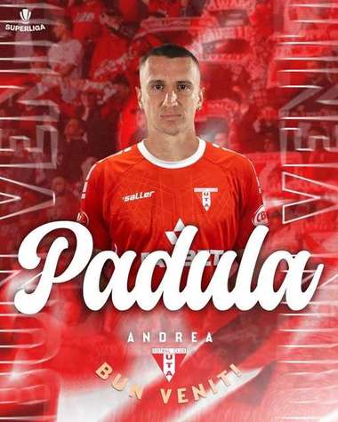 Superliga: Italianul Andrea Padula a semnat cu UTA Arad
