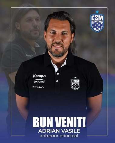 Handbal feminin: Adi Vasile revine la conducerea tehnică a echipei CSM Bucureşti
