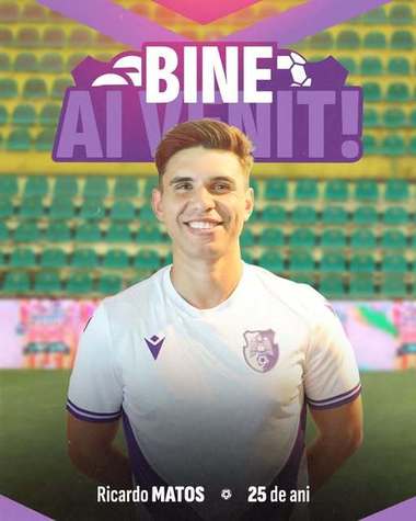 Superliga: FC Argeş l-a transferat pe atacantul portughez Ricardo Matos