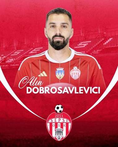 Liga 2: Sepsi OSK a anunţat transferul fundaşului Alin Dobrosavlevici