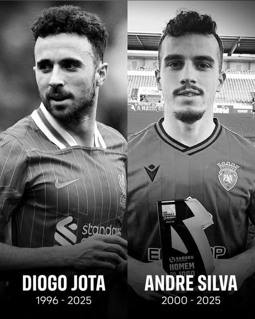 Moartea lui Diogo Jota: Doi şoferi de camion susţin că maşina în care se aflau fotbalistul de la Liverpool şi fratele său nu circulau cu viteză mare