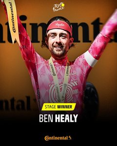 Turul Franţei: Healy a câştigat etapa a şasea. Van der Poel a recuperat tricoul galben la o diferenţă de o secundă