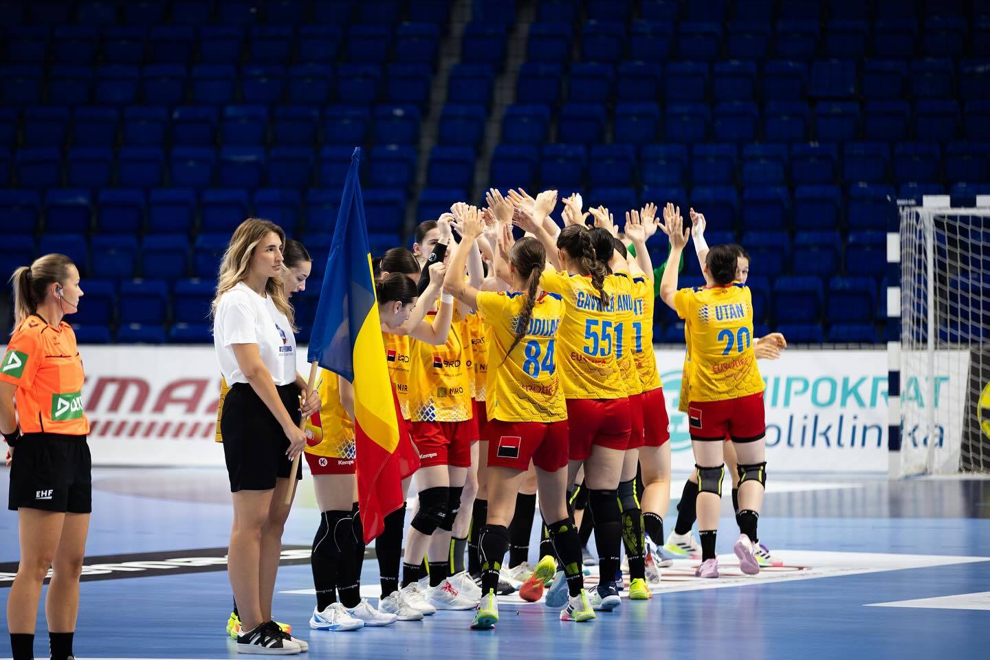 Handbal feminin: România, eşec cu Germania şi are emoţii pentru calificarea mai departe la CE under 19