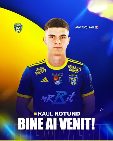 Mercato: Raul Rotund a fost împrumutat la Unirea Slobozia