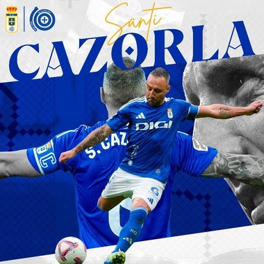 Căpitanul Santi Cazorla şi-a prelungit contractul cu Real Oviedo până în 2026