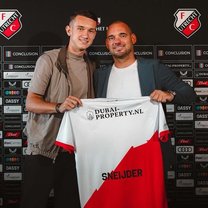 Jessey Sneijder, fiul legendarului Wesley Sneijder, a semnat primul său contract de profesionist
