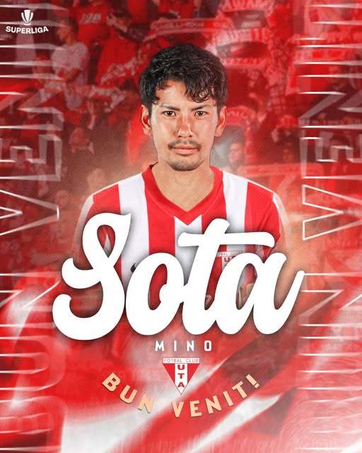 Superliga: Japonezul Mino Sota va juca la UTA Arad