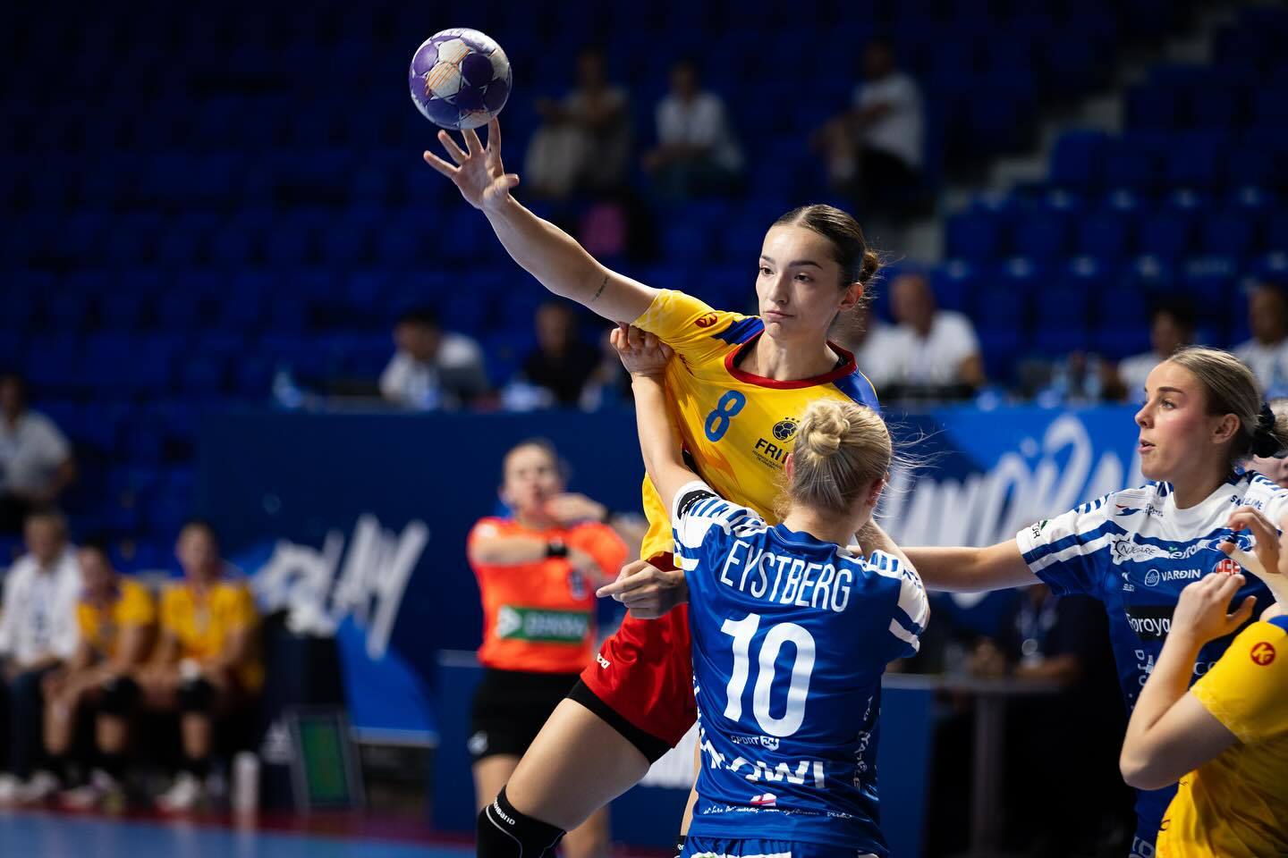 Handbal feminin: România, victorie şi cu Finlanda în grupa intermediară K, la CE under 19