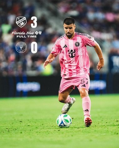 Inter Miami, echipa lui Lionel Messi, învinsă de Cincinnati, scor 3-0, în MLS