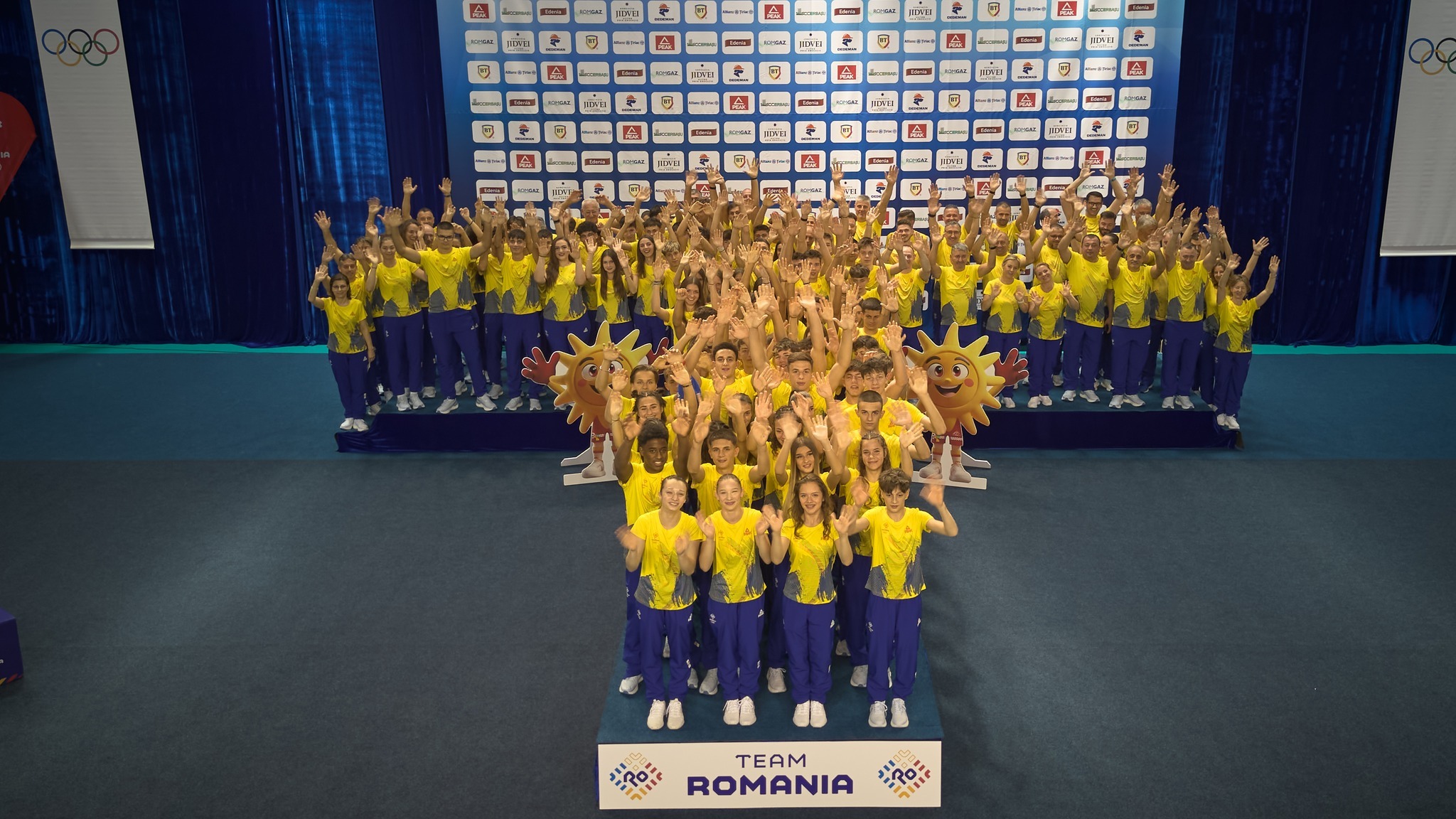FOTE 2025: 87 de sportivi tricolori vor concura la Skopje. Team România a fost prezentată la Izvorani
