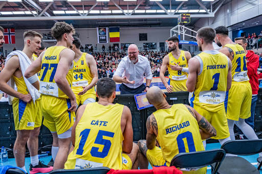 Baschet masculin: Naţionala s-a reunit pentru pregătirea meciurilor din faza a 2-a a precalificărilor europene World Cup 2027