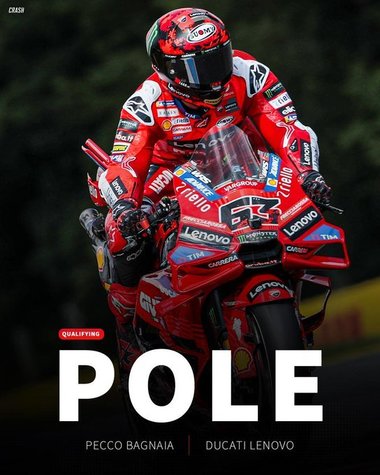 MotoGP: Francesco Bagnaia va pleca din pole position la Marele Premiu al Cehiei
