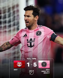 Lionel Messi continuă să strălucească în MLS cu încă o dublă pentru Inter Miami - VIDEO