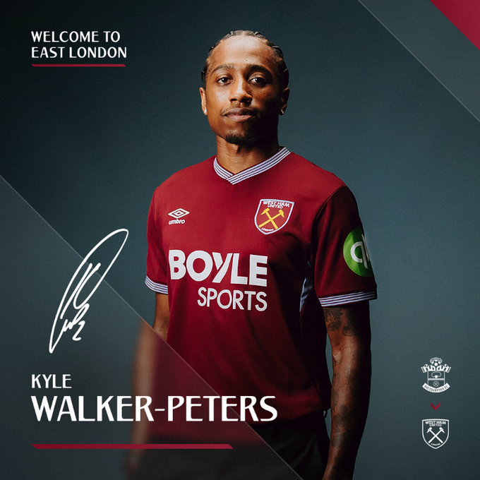 Internaţionalul englez Kyle Walker-Peters, transferat la West Ham United