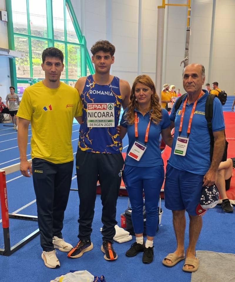 Atletism: Răzvan Nicoară, locul 5 în finală la triplusalt, la Campionatele Europene U23, de la Bergen