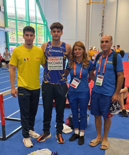Atletism: Răzvan Nicoară, locul 5 în finală la triplusalt, la Campionatele Europene U23, de la Bergen