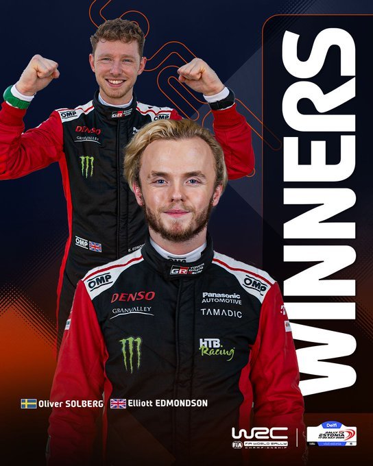 Suedezul Oliver Solberg a câştigat Raliul Estoniei