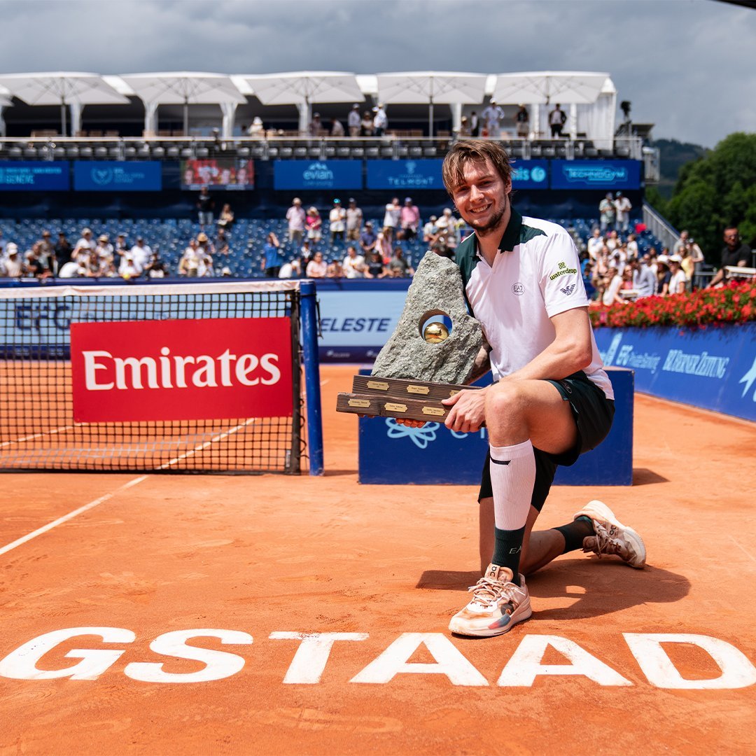 Tenis: Alexander Bublik a câştigat la Gstaad al şaselea său titlu ATP, primul pe zgură