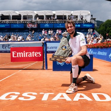 Tenis: Alexander Bublik a câştigat la Gstaad al şaselea său titlu ATP, primul pe zgură