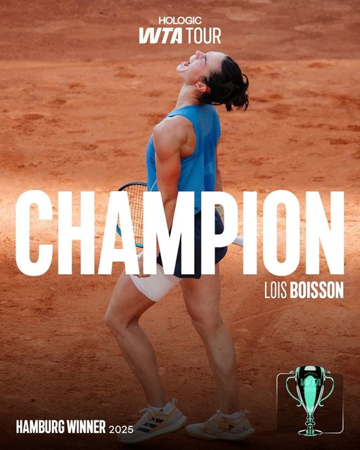 Tenis: Loïs Boisson a câştigat la Hamburg primul titlu din carieră 