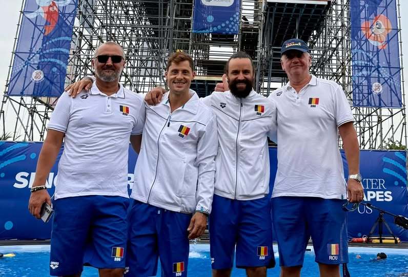 CM de Nataţie: Constantin Popovici – locul 2 şi Cătălin Preda – locul 7, după primele două sărituri în concursul de sărituri în apă de la mare înălţime