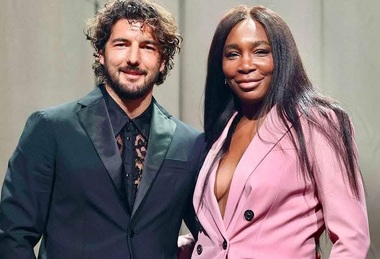 Surpriză la Washington: Venus Williams a anunţat că este logodită cu actorul Andrea Preti