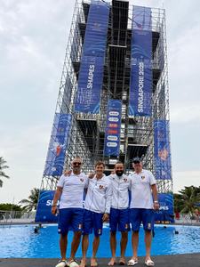 Campionatele Mondiale de nataţie: Constantin Popovici şi Cătălin Preda, în finală la high-diving
