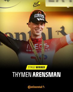 Turul Franţei: Thymen Arensman s-a impus în etapa a 19-a. Pogacar a mai făcut un pas spre victoria finală