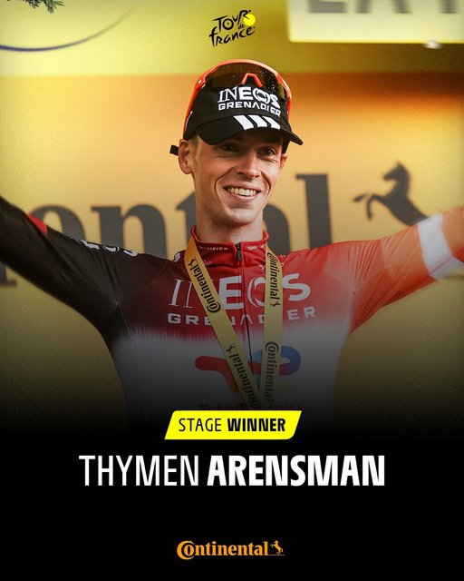 Turul Franţei: Thymen Arensman s-a impus în etapa a 19-a. Pogacar a mai făcut un pas spre victoria finală