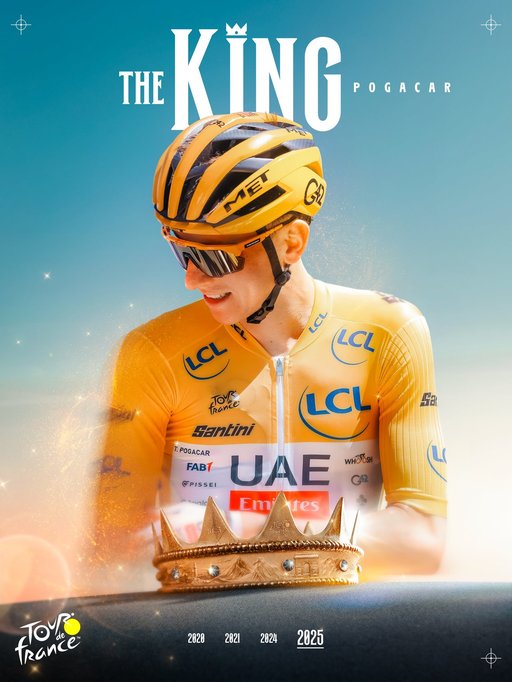 Turul Franţei: Tadej Pogacar a câştigat Le Tour pentru a patra oară. Wout Van Aert s-a impus în ultima etapă