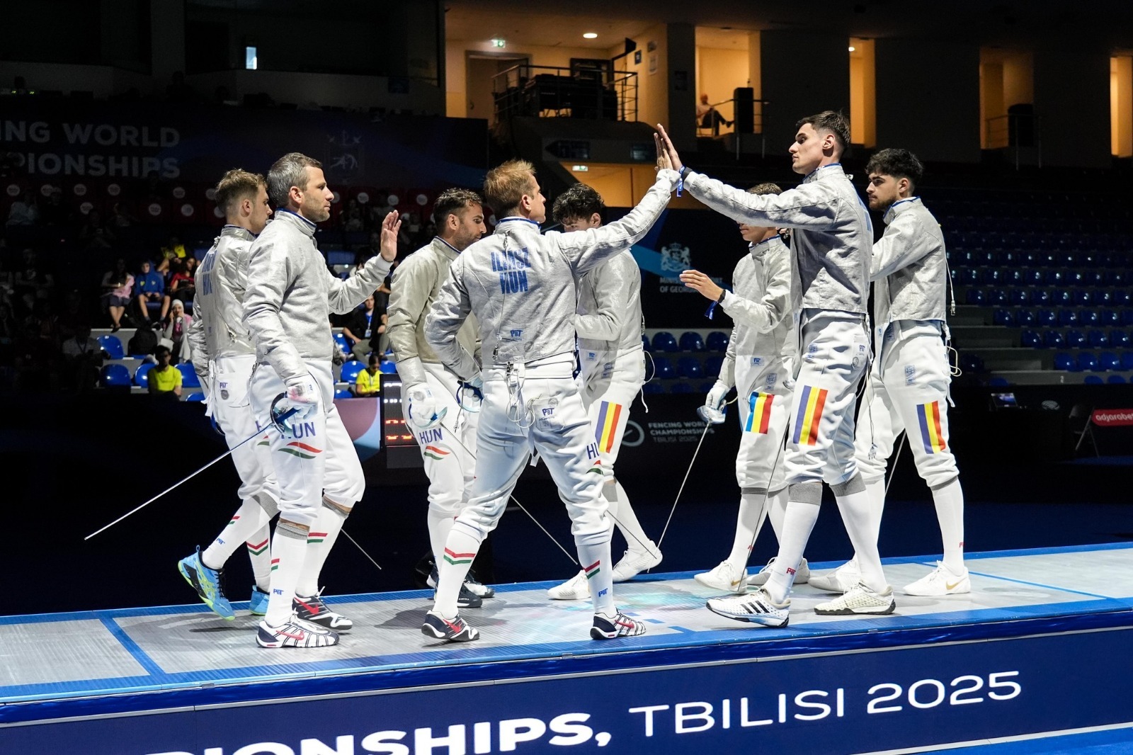 Scrimă – Campionatul Mondial: România luptă pentru bronz la sabie masculin echipe
