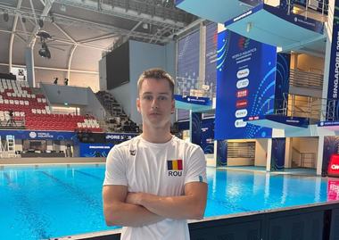Campionatul Mondial de Nataţie: Avasiloae s-a oprit în calificările de la trambulina de 3 m, la sărituri în apă / La ora 14.32 David Popovici va înota pentru aur la 100 m liber