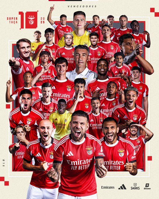 Benfica Lisabona a câştigat Supercupa Portugaliei