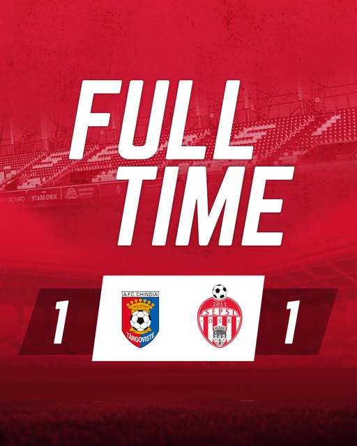 Chindia Târgovişte şi Sepsi OSK au remizat, scor 1-1, în prima etapă din Liga 2