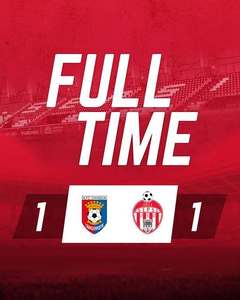 Chindia Târgovişte şi Sepsi OSK au remizat, scor 1-1, în prima etapă din Liga 2