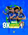 Brazilia a câştigat cea de-a noua ediţie a Copei America la fotbal feminin. Legendara Marta a marcat de două ori - VIDEO