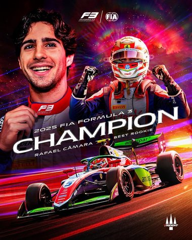 Formula 3: Membru al Academiei Ferrari, brazilianul Rafael Câmara s-a încoronat campion în Ungaria