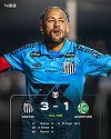 Brazilia - Neymar a marcat de două ori pentru Santos în meciul cu Juventude - VIDEO