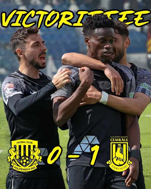Liga 2: Ceahlăul a câştigat derbiul Moldovei cu Poli Iaşi, scor 1-0